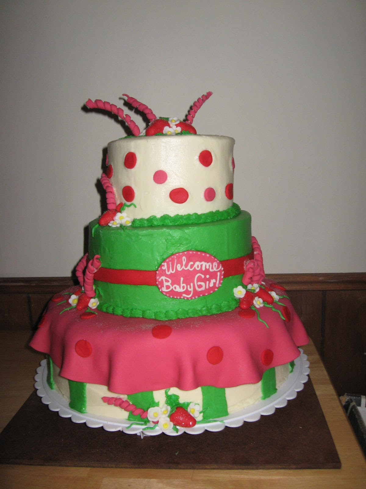 Strawberry Shortcake Baby Shower Theme
 CAKES BY BRENDA Great Falls Montana Strawberry shortcake