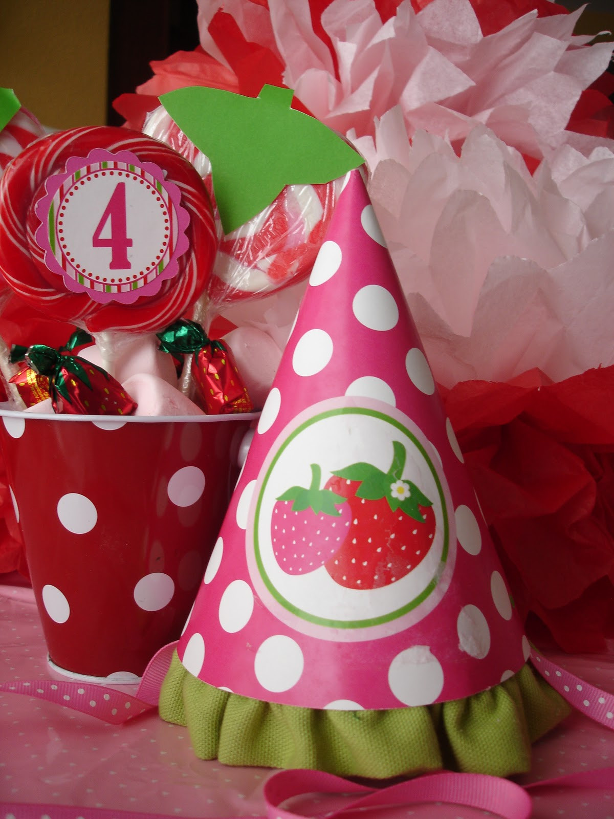 Strawberry Shortcake Birthday Decorations
 Strawberry Shortcake Party