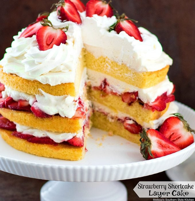 Strawberry Shortcake For Two
 Strawberry Shortcake Layer Cake