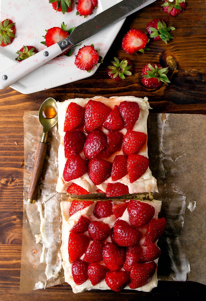 Strawberry Shortcake For Two
 Strawberry Shortcake Bars