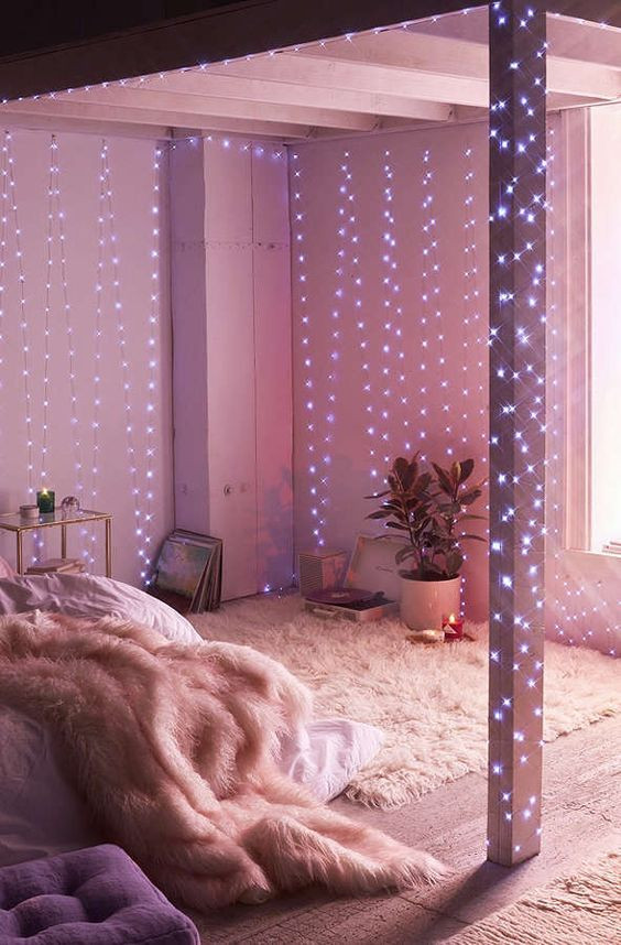 String Light Ideas For Bedroom
 27 Cool String Lights Ideas For Bedrooms DigsDigs