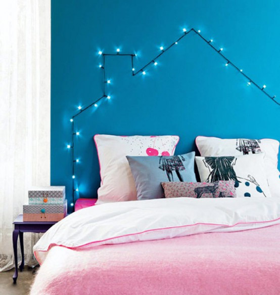 String Light Ideas For Bedroom
 How To Use String Lights For Your Bedroom 32 Ideas DigsDigs