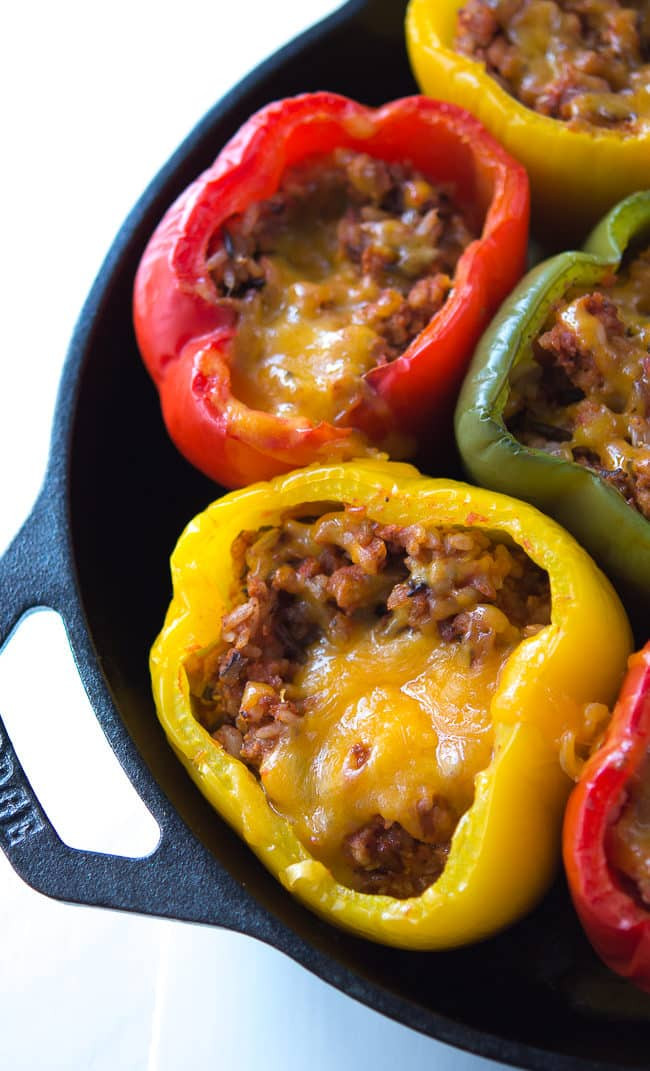 Stuffed Bell Peppers Turkey
 Ground Turkey Stuffed Peppers