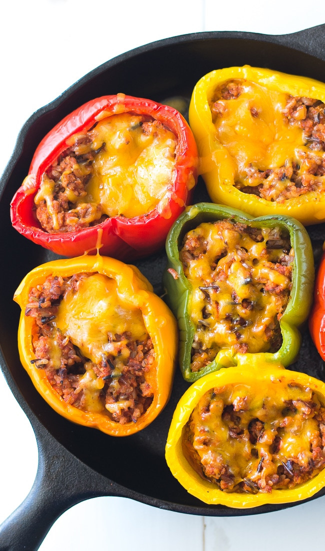 Stuffed Bell Peppers Turkey
 Ground Turkey Stuffed Peppers