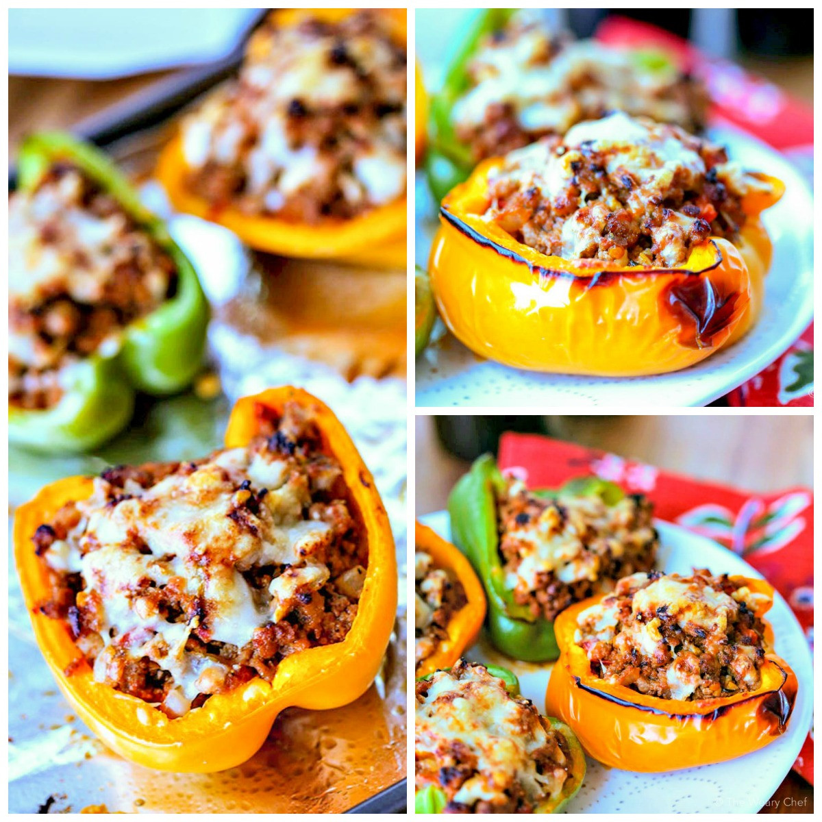 Stuffed Bell Peppers Turkey
 BBQ Ground Turkey Stuffed Peppers The Weary Chef