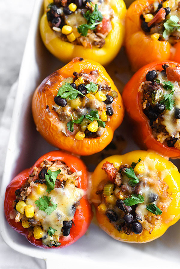 Stuffed Bell Peppers Turkey
 Southwestern Stuffed Bell Peppers