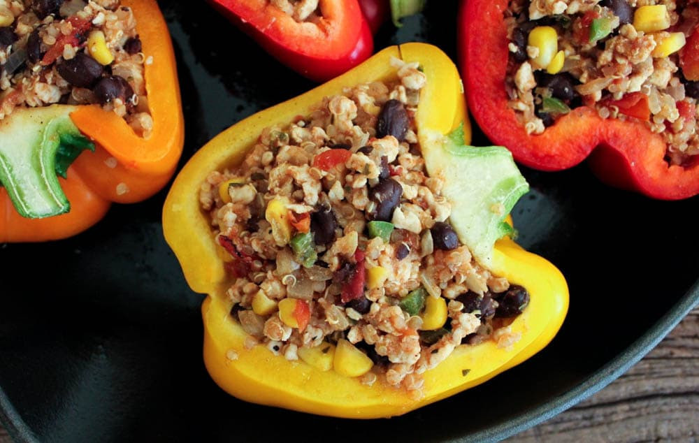 Stuffed Bell Peppers Turkey
 The Dude Diet Anniversary Edition Domesticate ME