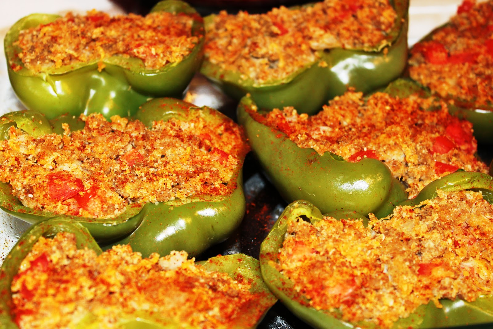 Stuffed Bell Peppers Turkey
 Jenn s Food Blog Turkey Stuffed Bell Peppers