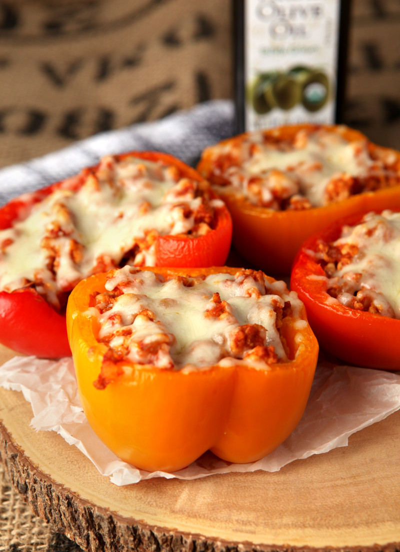 Stuffed Bell Peppers Turkey
 Ground Turkey Stuffed Bell Peppers