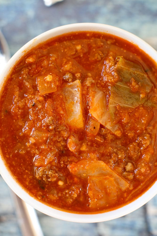 Stuffed Cabbage Soup
 Low Carb Unstuffed Cabbage Soup Happy Healthy Mama