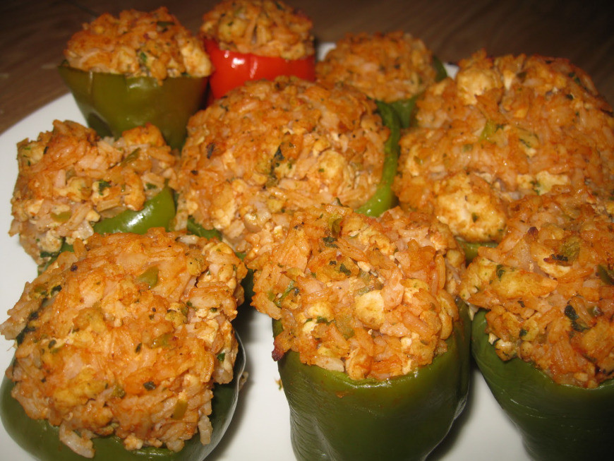 Stuffed Seafood Bell Peppers
 New Orleans Style Stuffed Bell Peppers
