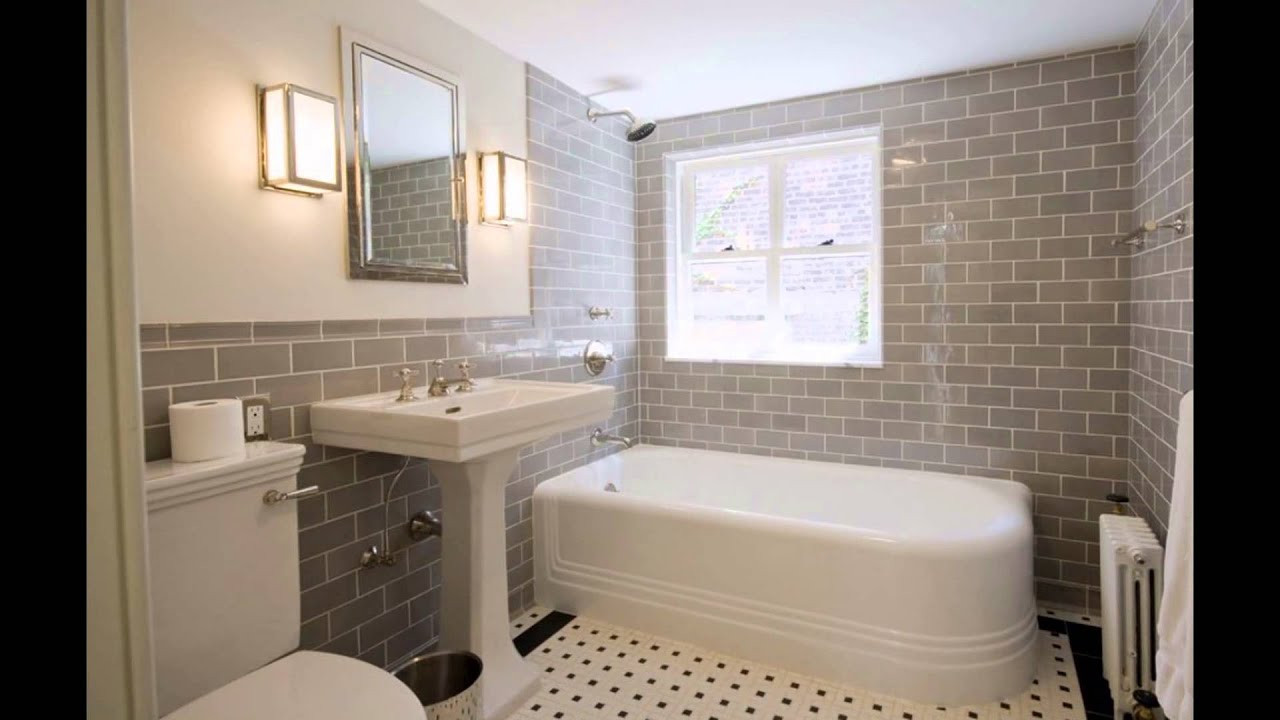 Subway Tile Bathroom Shower
 Modern White Subway Tile Bathroom Designs s Ideas