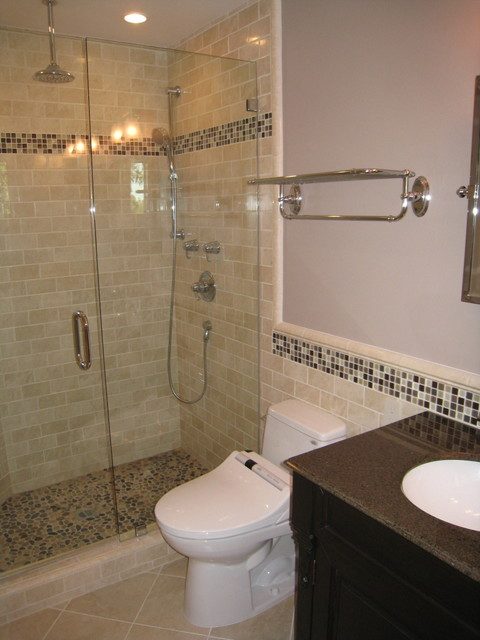 Subway Tile Bathroom Shower
 Subway tile shower Contemporary Bathroom San Diego