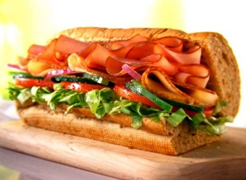 Subway Turkey Sandwiches
 8 Best Fast Food Sandwiches for Weight Loss