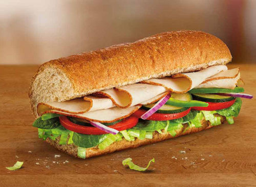 Subway Turkey Sandwiches
 Every Subway Sandwich—Ranked for Nutrition