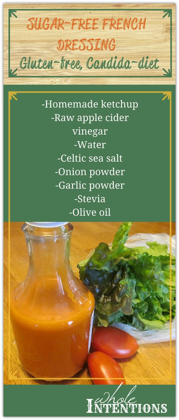 Sugar Free Salad Dressings Recipes
 Sugar Free French Dressing Recipe