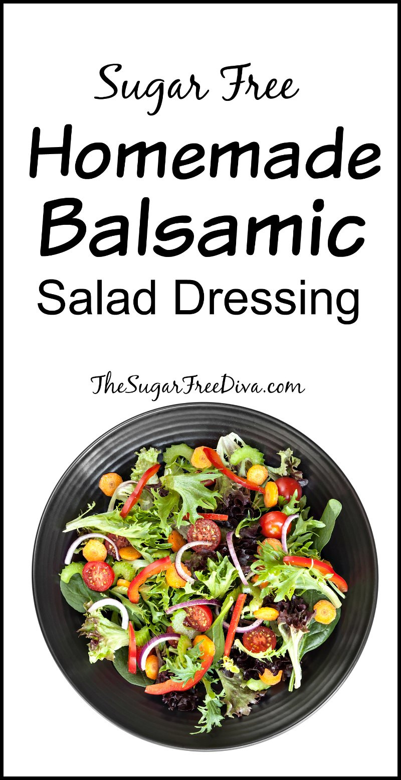 Sugar Free Salad Dressings Recipes
 Sugar Free Homemade Balsamic Salad Dressing THE SUGAR