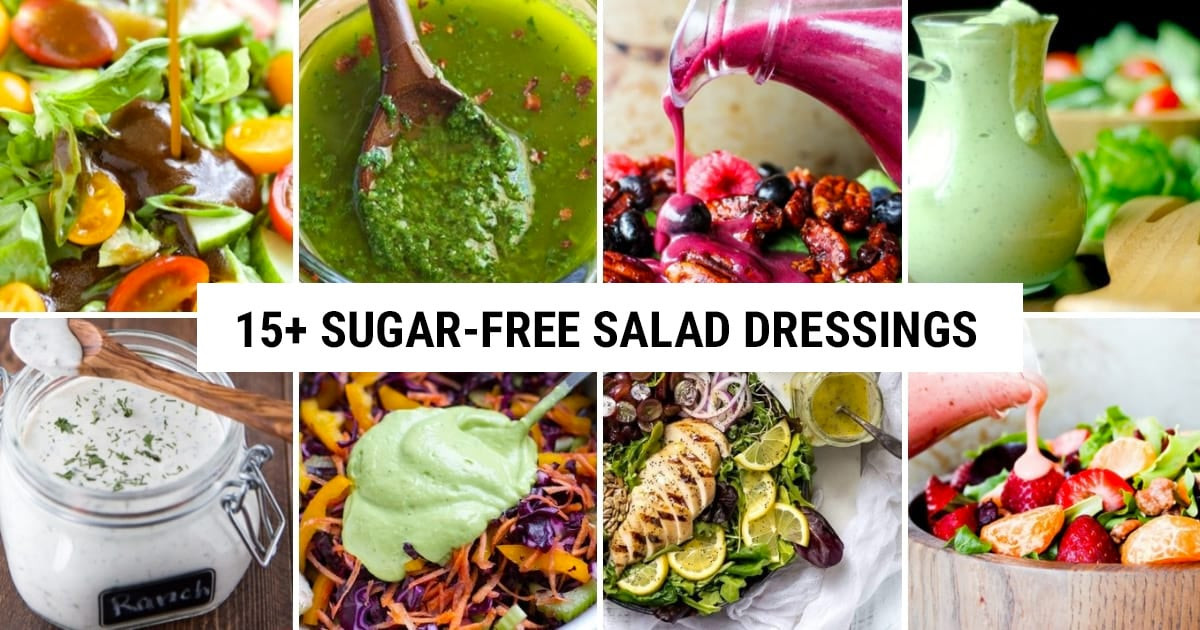 Sugar Free Salad Dressings Recipes
 15 Sugar Free Salad Dressing Recipes Irena Macri