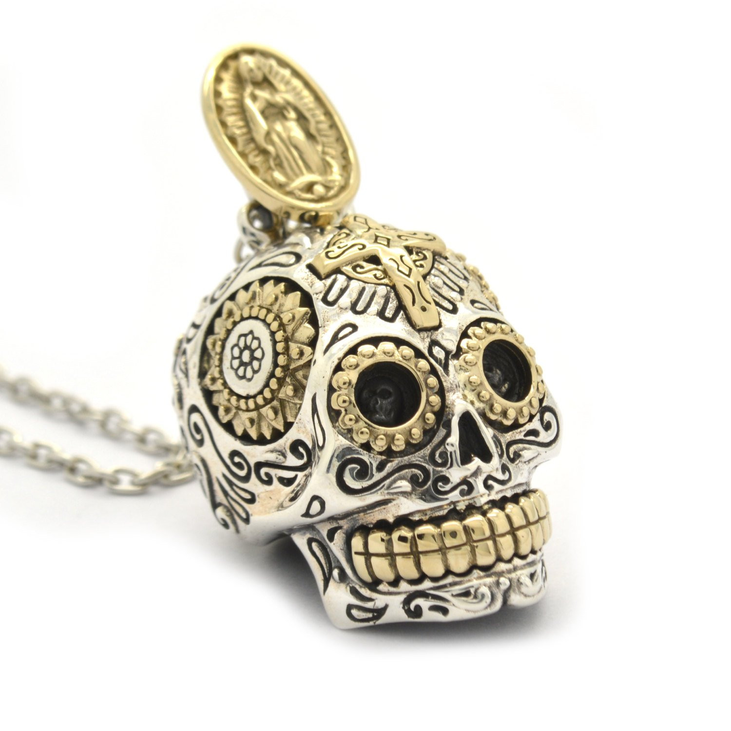 Sugar Skull Necklace
 Skull Jewelry Jaxslist