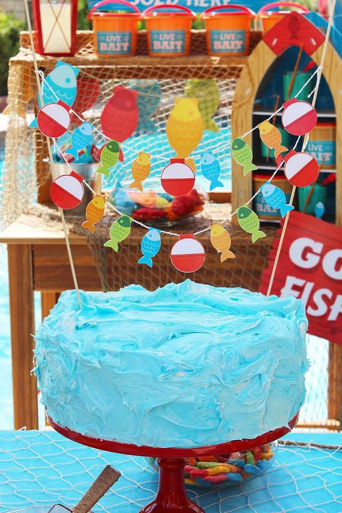 Summer Birthday Party Ideas For Boys
 Little Fisherman Party