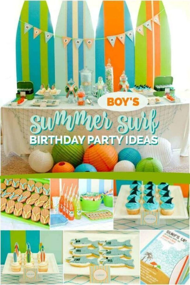 Summer Birthday Party Ideas For Boys
 13 Parties for Boys We Love