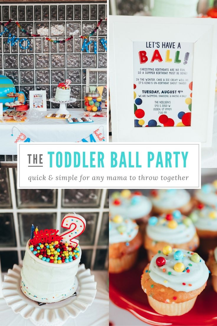 Summer Birthday Party Ideas For Boys
 Kids Ball Party