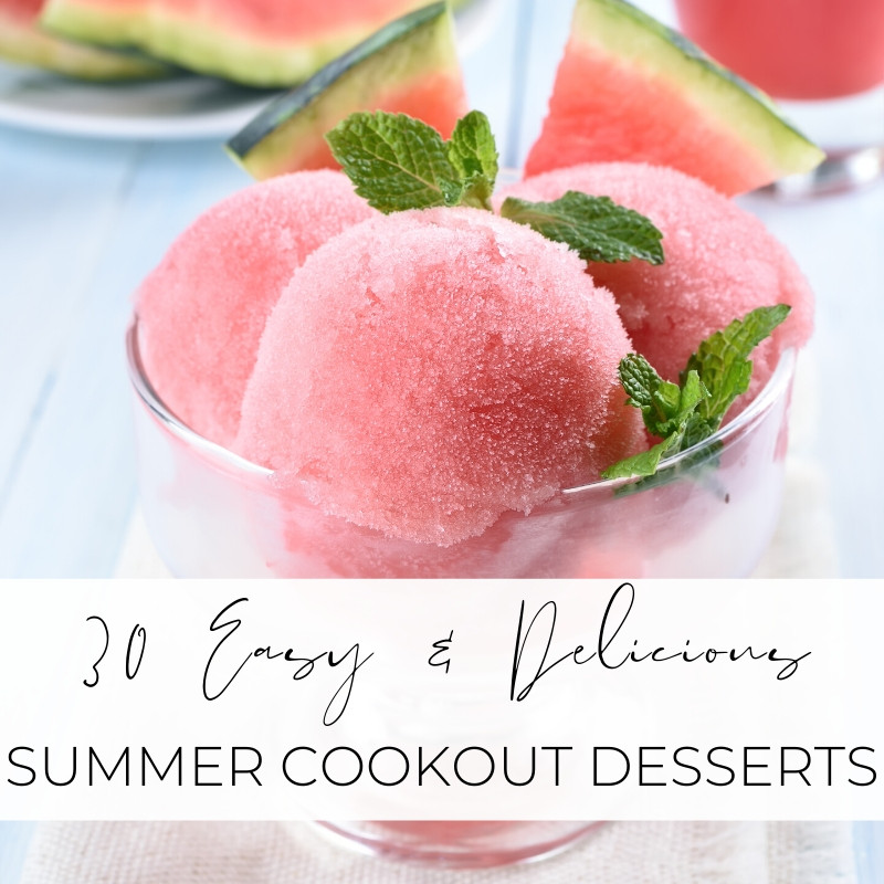 Summer Cookout Desserts
 35 Easy Summer Desserts for a Crowd Perfect for Cookouts