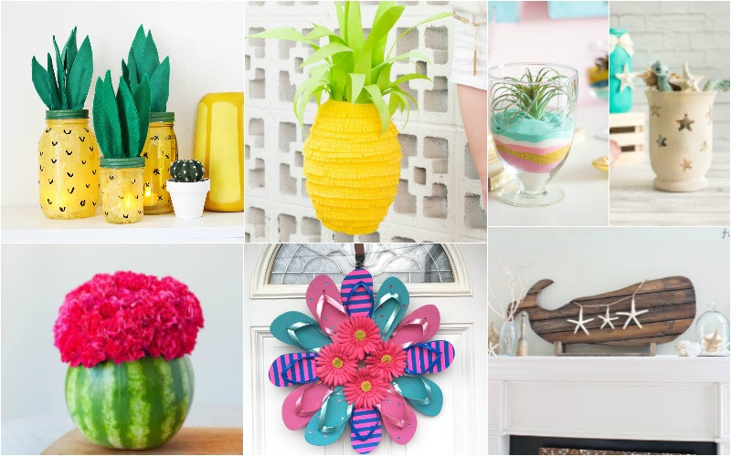 Summer Decor DIY
 Fun And Easy DIY Summer Crafts You Can Make In No Time