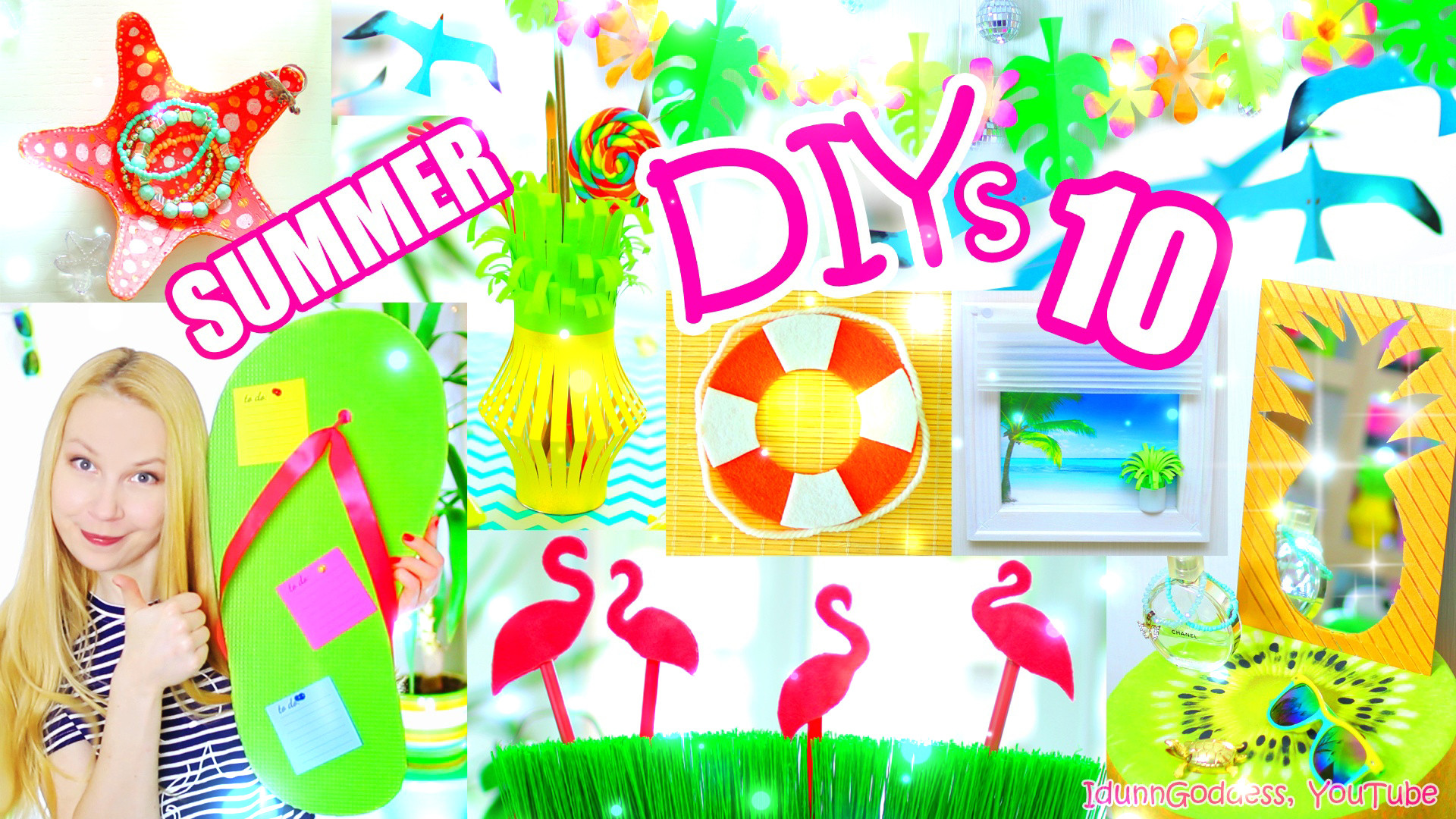 Summer Decor DIY
 10 DIY Summer Room Decor Ideas