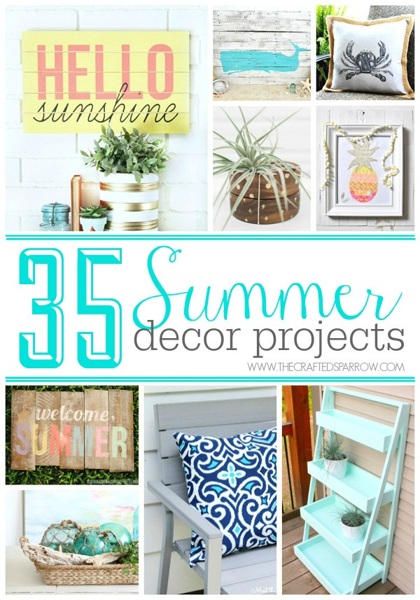 Summer Decor DIY
 25 Pineapple Projects