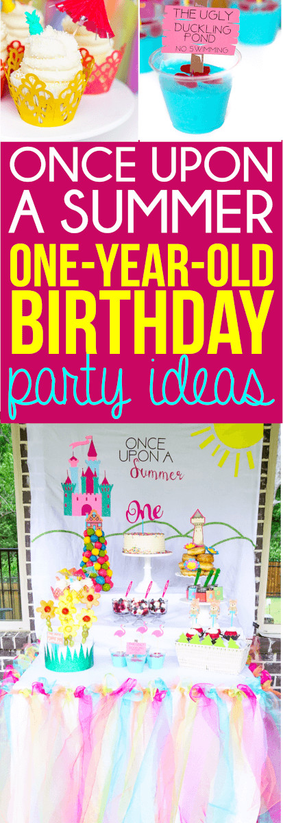 Summer Girl Birthday Party Ideas
 ce Upon a Summer First Birthday Ideas That ll Wow Your