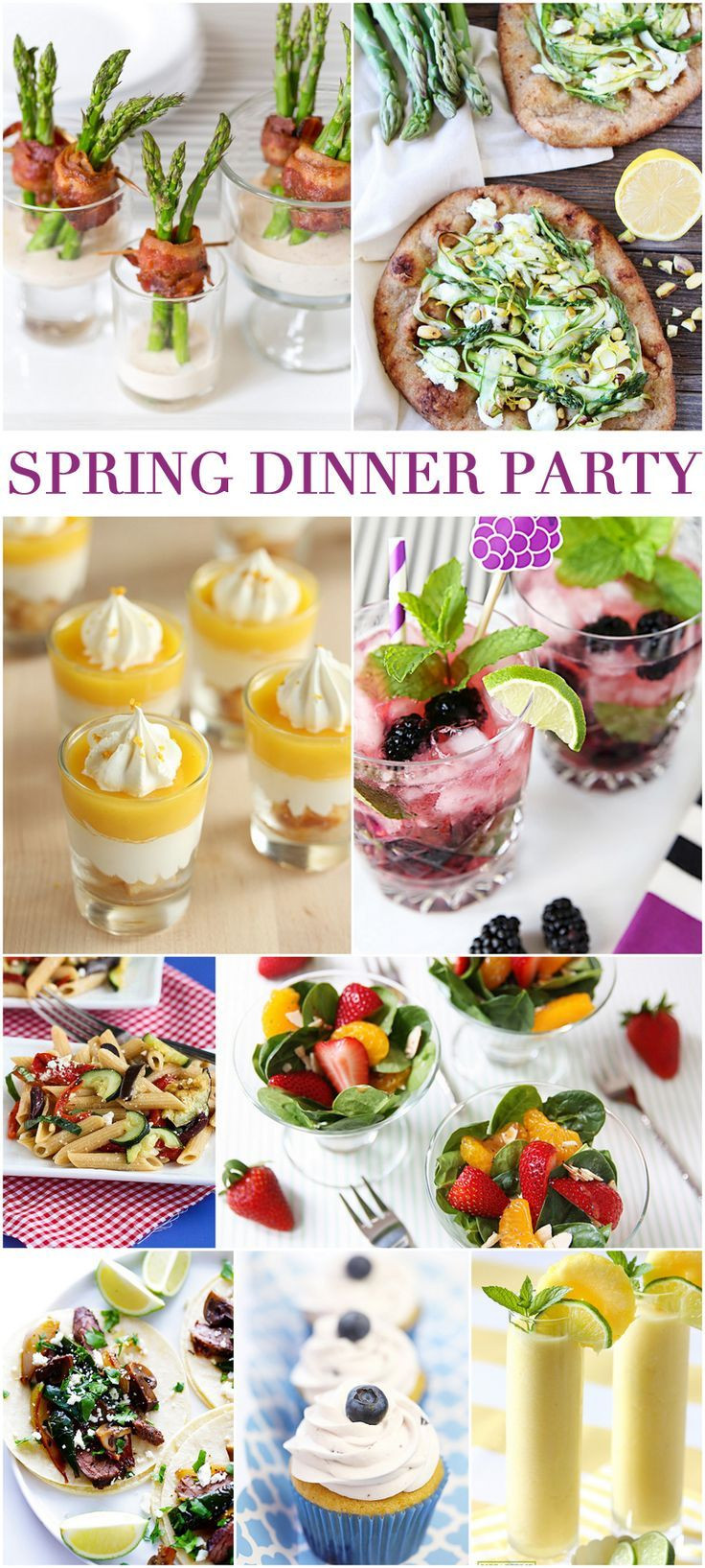 Summer Lunch Party Menu Ideas
 Host a Fabulous Spring Dinner Party Pizzazzerie