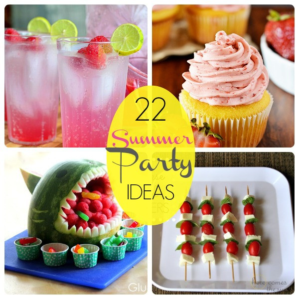 Summer Party Ideas Food
 Great Ideas 22 Summer Party Food Ideas