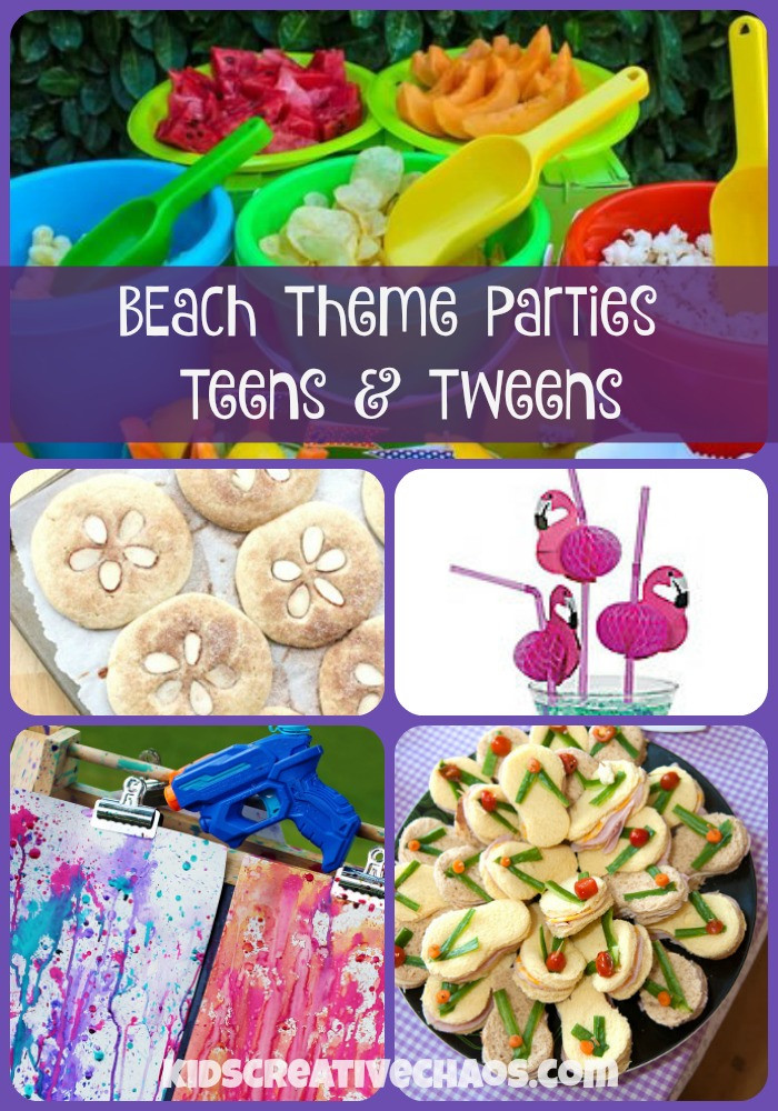 Summer Party Ideas For Tweens
 Beach Theme Pool Party Ideas for Teens and Tweens