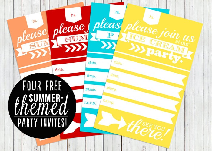 Summer Party Invitations Ideas
 15 Super Fun Summer Ideas Eighteen25