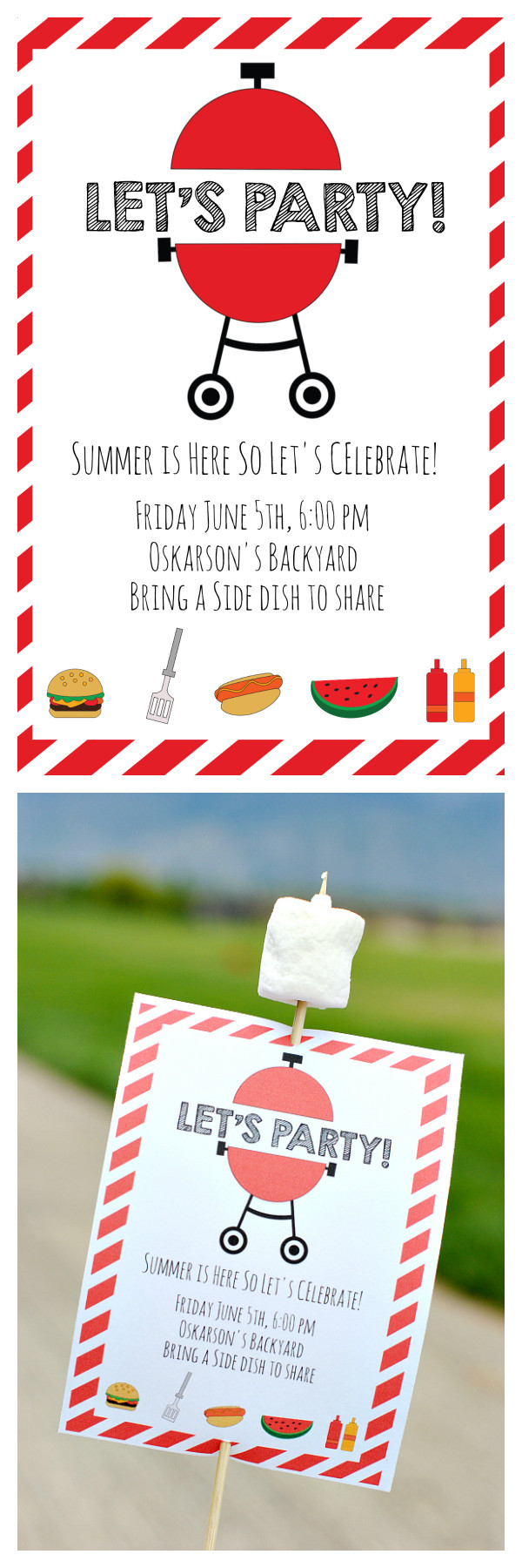 Summer Party Invitations Ideas
 Summer BBQ Invitations and Ideas