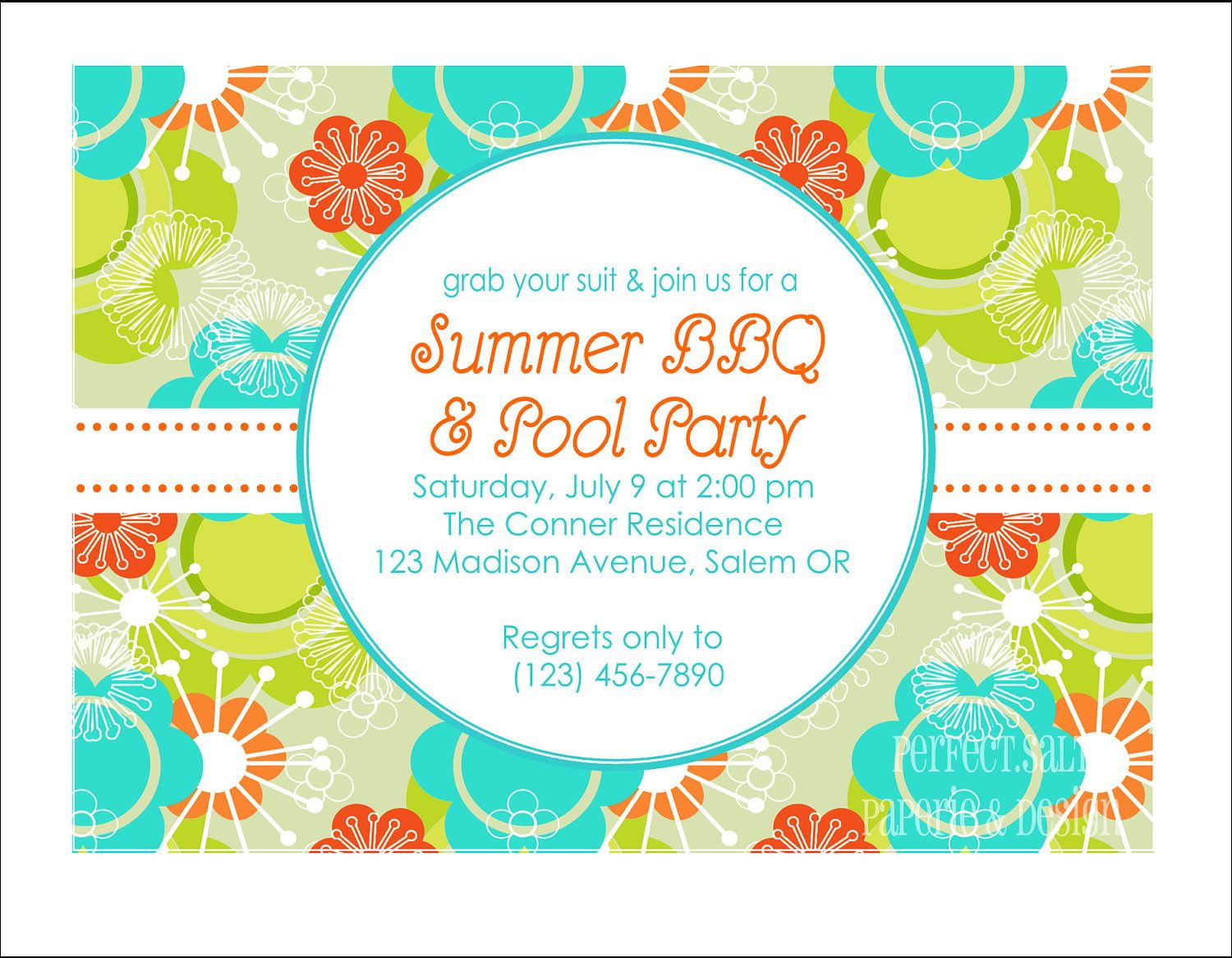 Summer Party Invitations Ideas
 summer party invitations