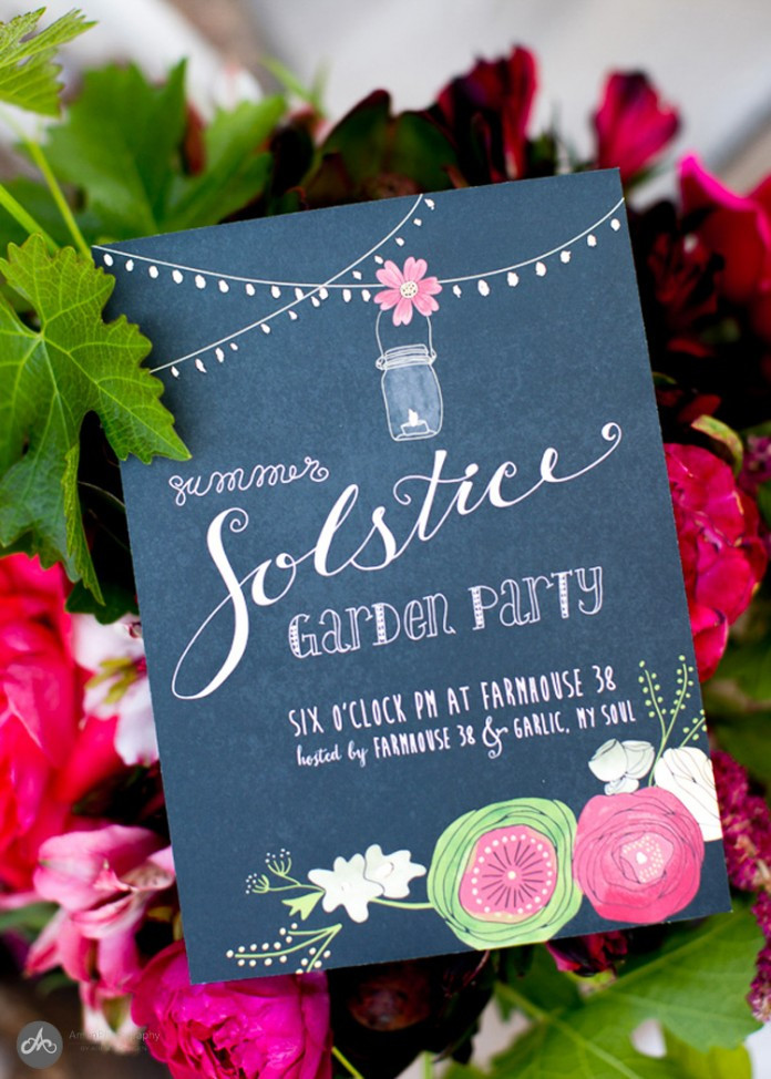 Summer Party Invitations Ideas
 Summer Solstice Party How to Host an Elegant Soiree