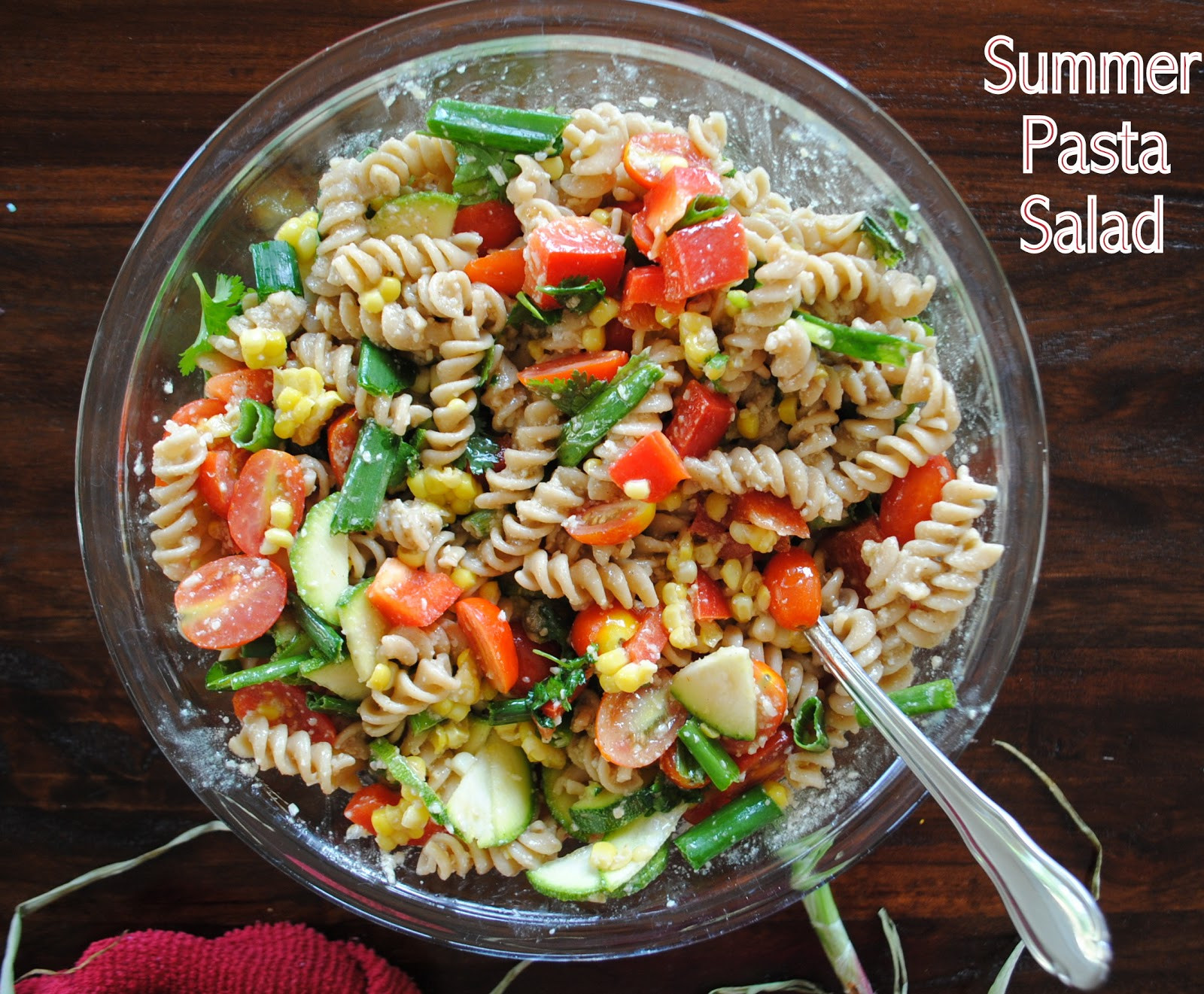 Summertime Pasta Salad
 ThriceTheSpice Summer Pasta Salad