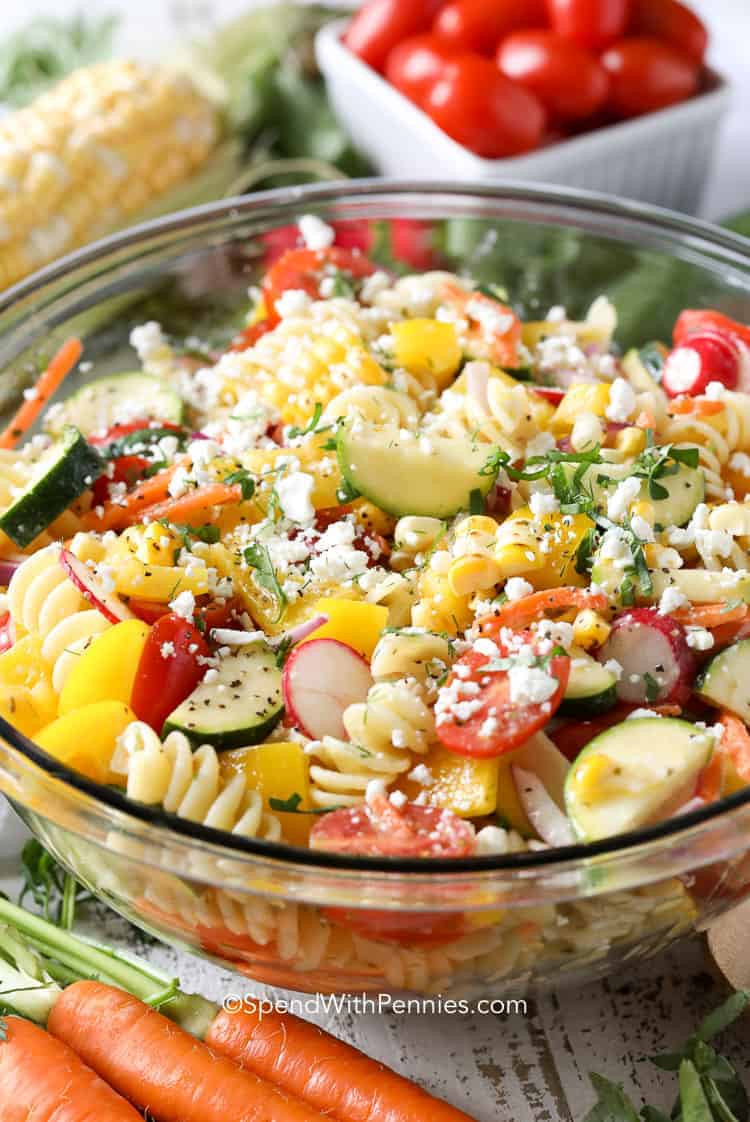 Summertime Pasta Salad
 Summer Pasta Salad Spend With Pennies