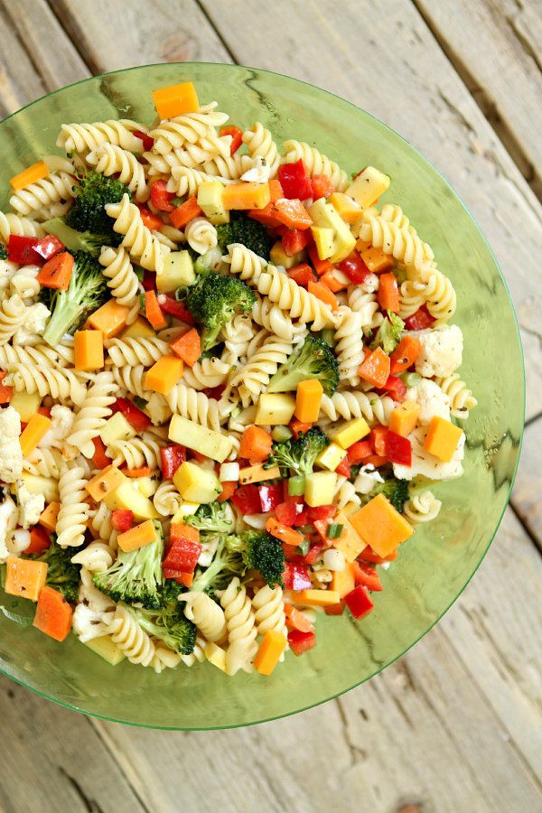 Summertime Pasta Salad
 Summer Ve able Pasta Salad Recipe Girl