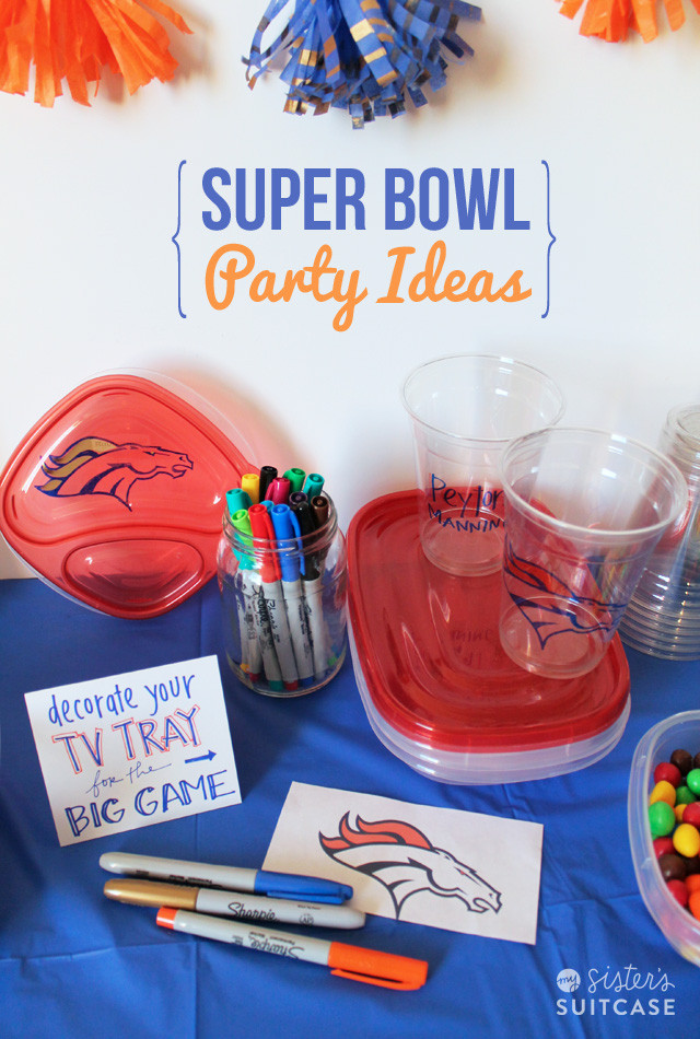 Super Bowl Birthday Party Ideas
 Super Bowl Party Ideas My Sister s Suitcase Packed