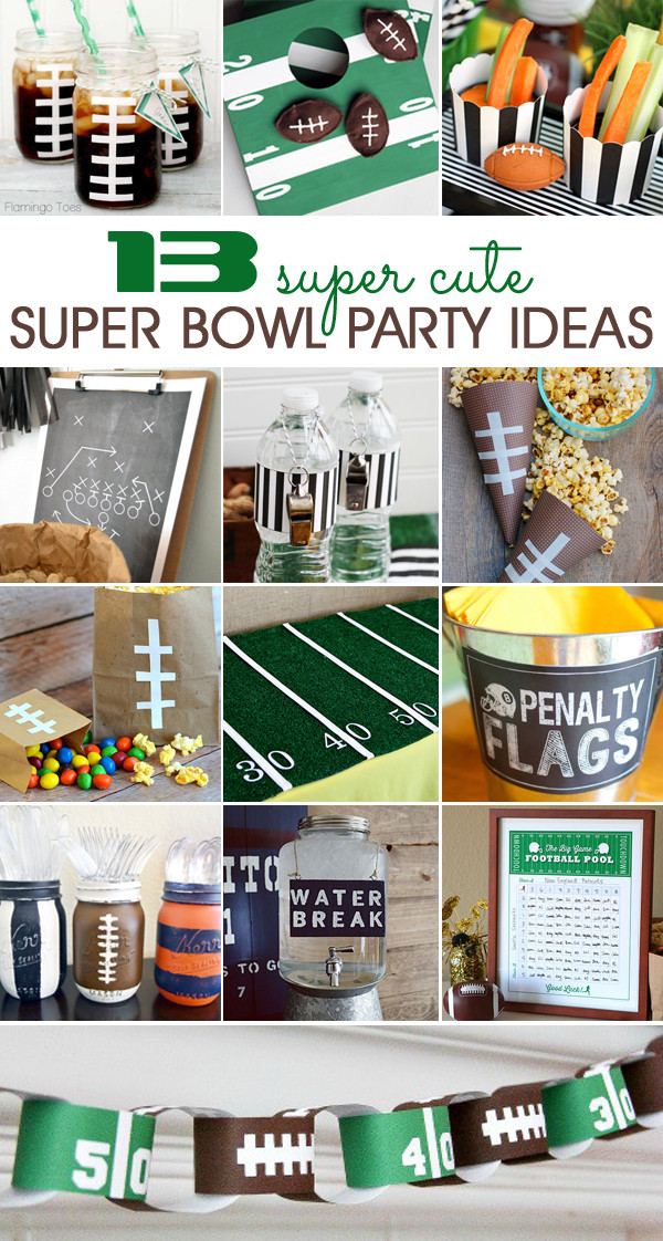 Super Bowl Birthday Party Ideas
 entertaining with style 13 Super Cute Super Bowl Party