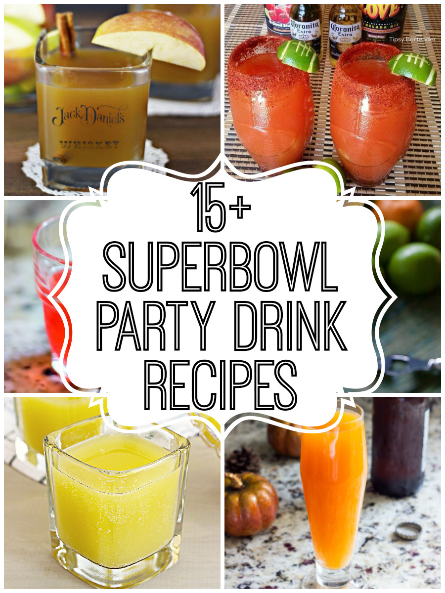 Super Bowl Drinks Recipes
 15 Superbowl Party Drink Recipes Tastefully Eclectic