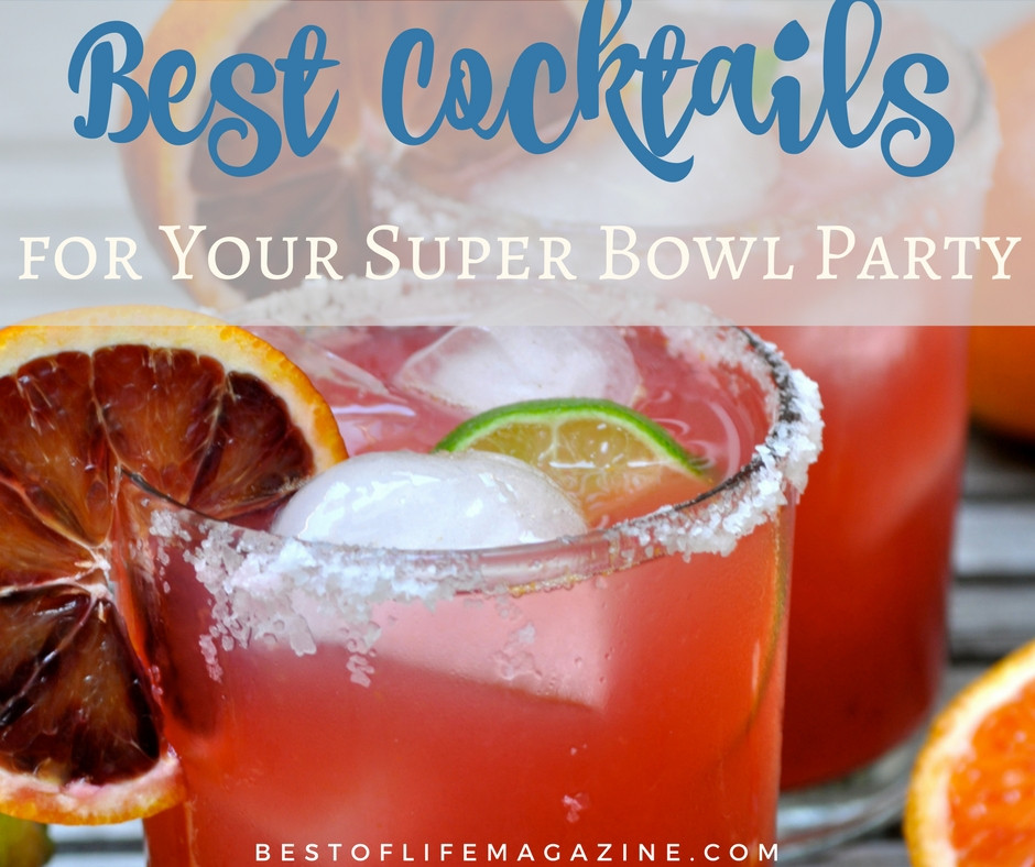 Super Bowl Drinks Recipes
 Super Bowl Party Drinks and Cocktails for Game Day 35