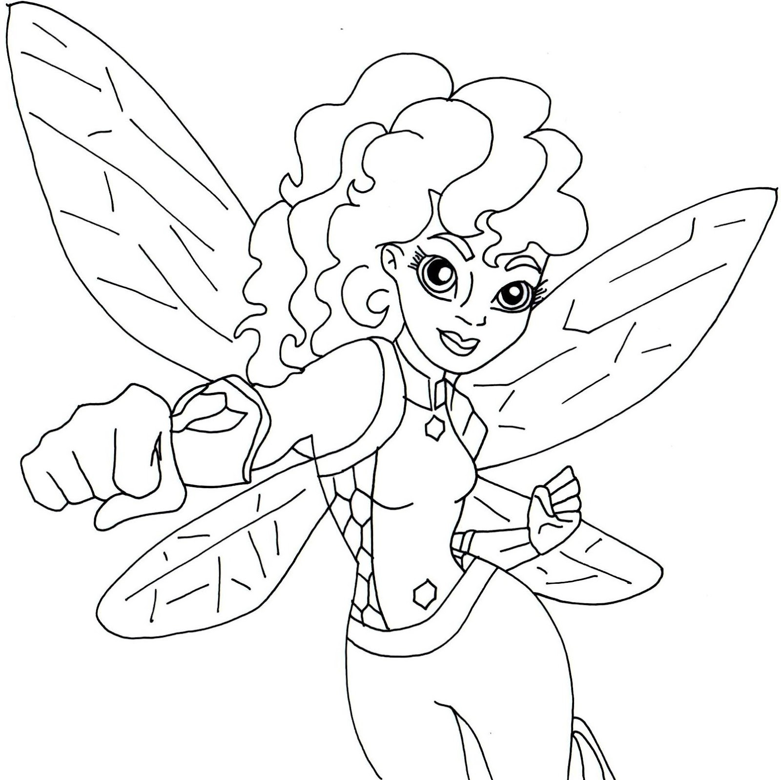 Super Hero Girls Coloring Pages
 Free Printable Super Hero High Coloring Pages December 2015