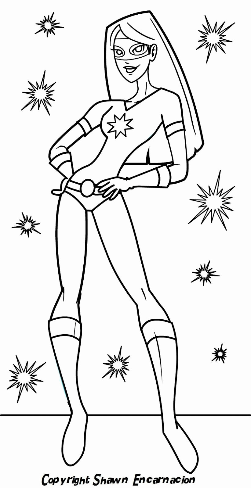 Super Hero Girls Coloring Pages
 Superhero Girls Coloring Pages Coloring Home