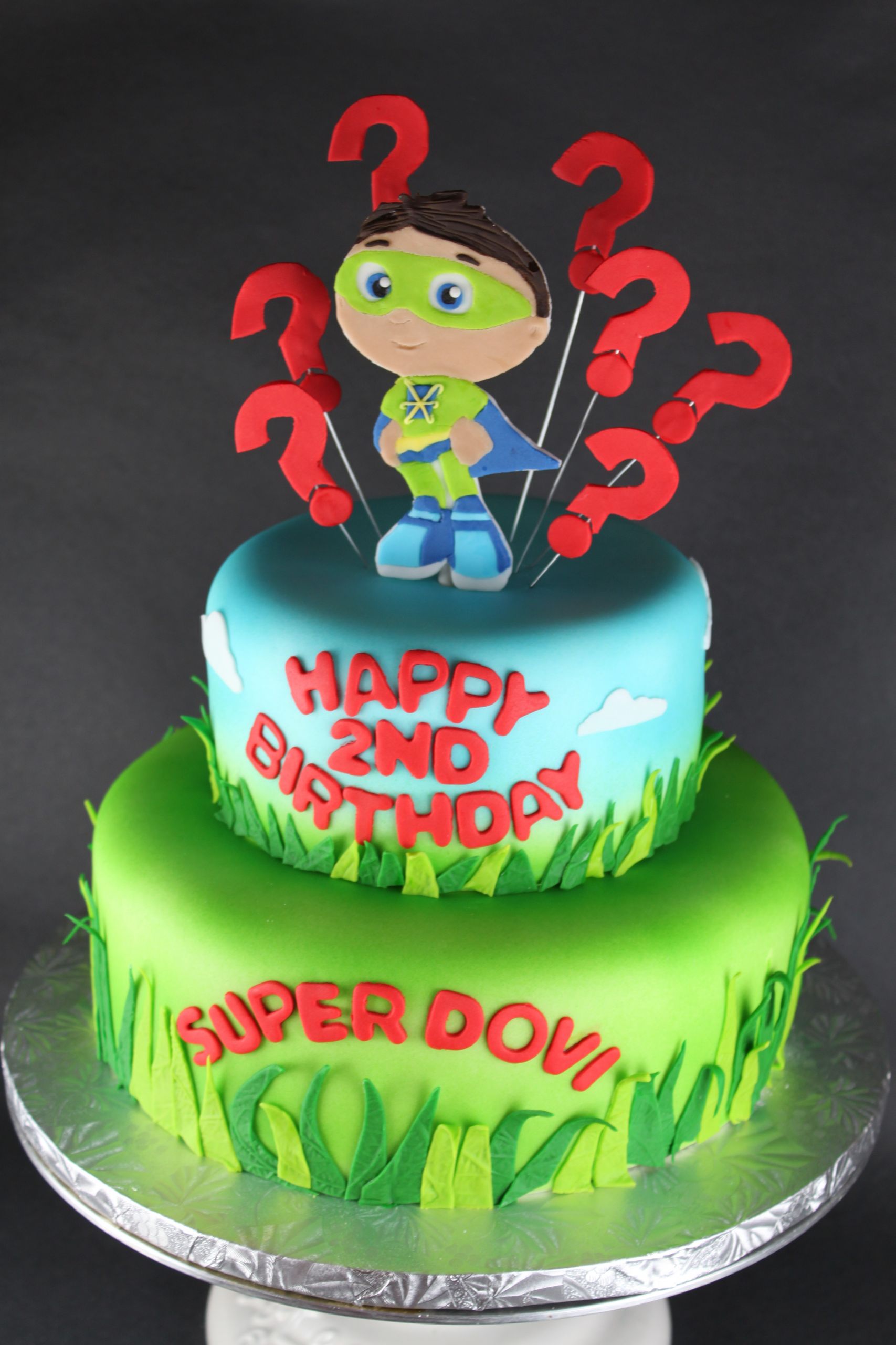 Super Why Birthday Cake
 Super Why Birthday Cake