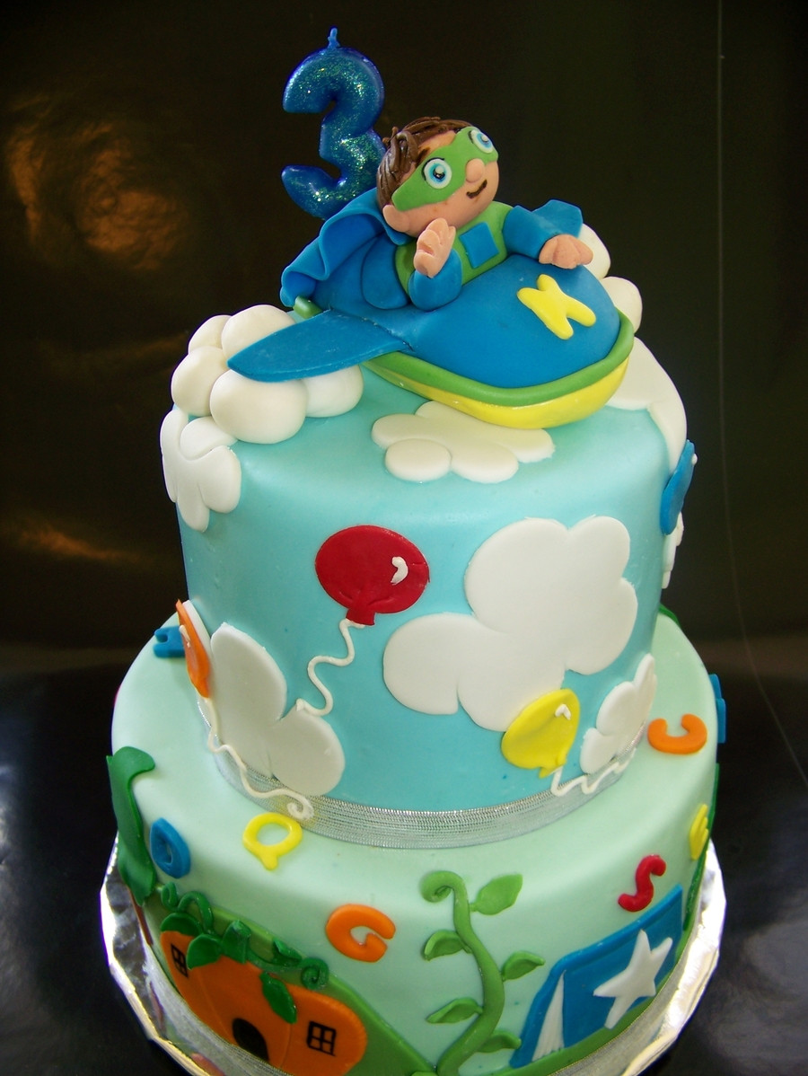 Super Why Birthday Cake
 Super Why Cake CakeCentral
