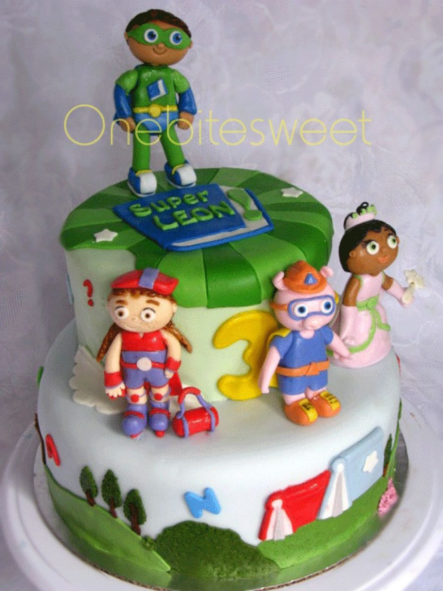 Super Why Birthday Cake
 Melanie Holley super why cake idea 2